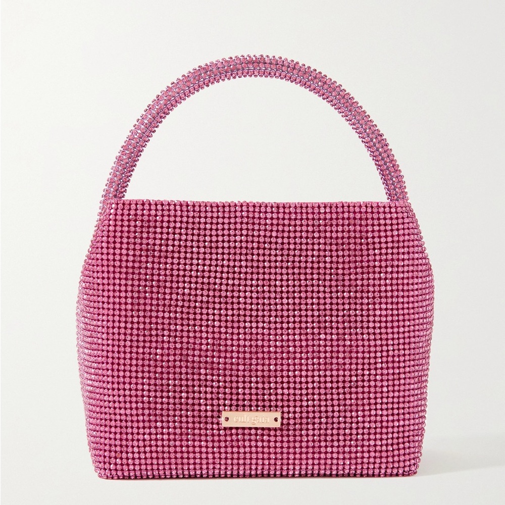 Cult Gaia Pink Crystal Mini Bag